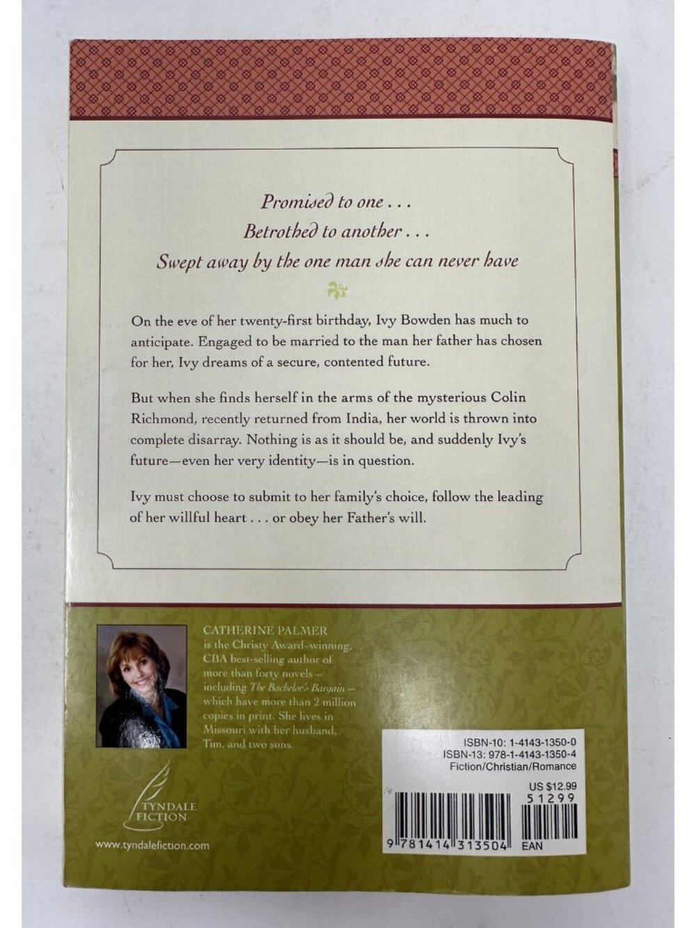 CATHERINE PALMER 4 BOOKS Bachelors Bargain Courteous Cad English Ivy Wild Heathe - Picture 8 of 14